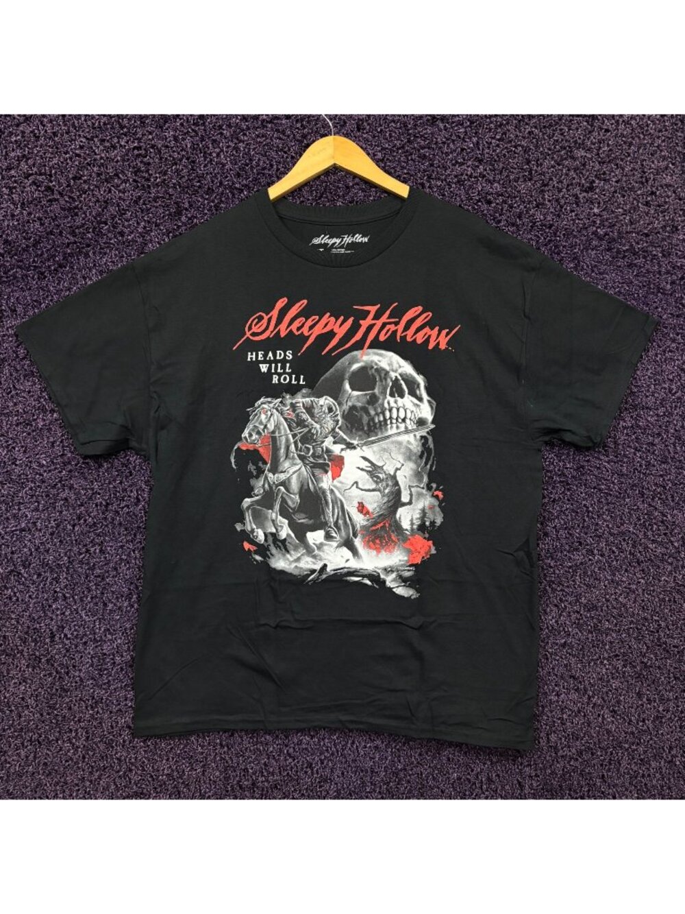 Sleepy Hollow Heads Will Roll T-Shirt Size Extra Large